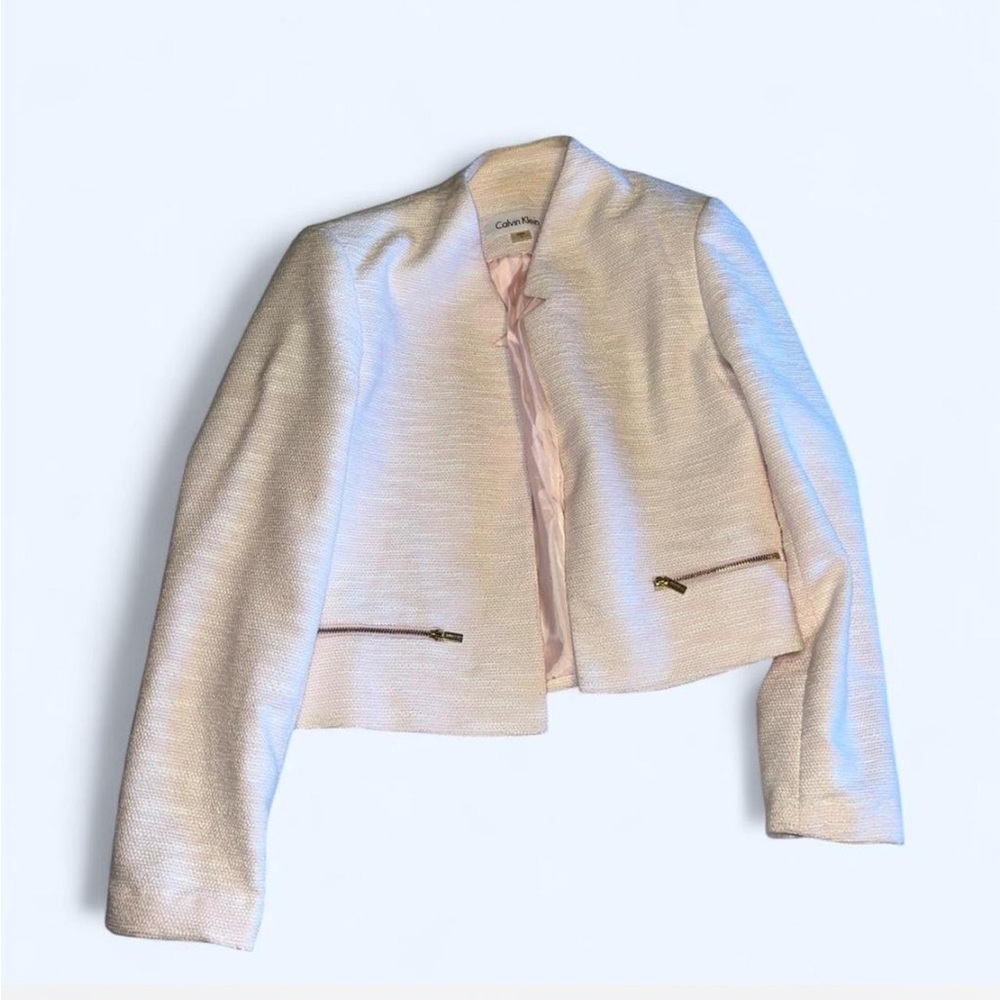 Calvin Klein Light Pink Women's Blazer